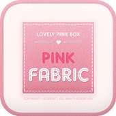 PINK FABRIC go launcher theme icon