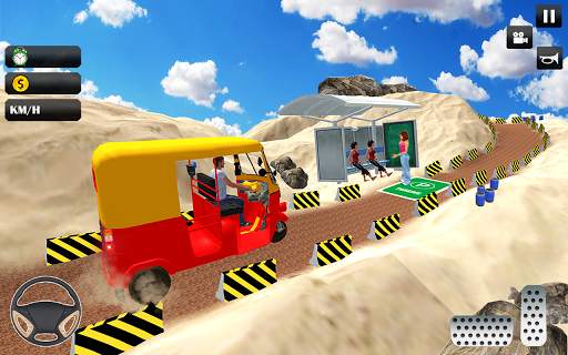 New Tuk Tuk Auto Rickshaw Driver 2020 🛺 Taxi game screenshot 7