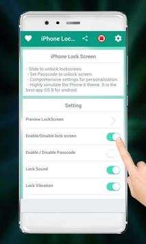 Lock Screen IOS 10 - Phone6s screenshot 1