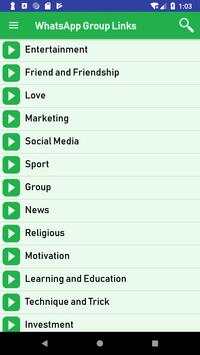 WhatsApp Group Links screenshot 2