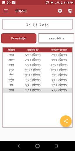 Marathi Calendar 2021 Panchang Dindarsika Rashifal screenshot 6