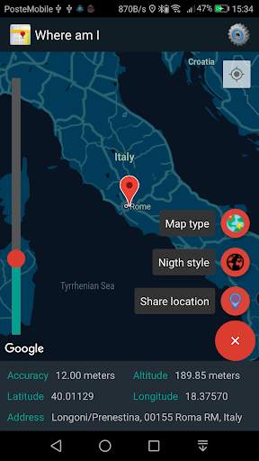 Where am I - My GPS position screenshot 4