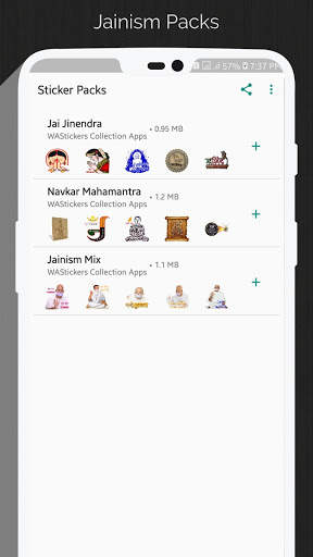 Jain Stickers - WAStickerApp screenshot 1