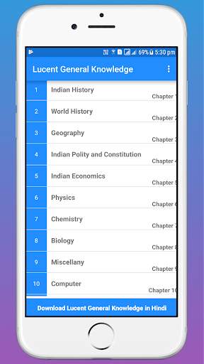 Lucent General Knowledge in English OFFLINE screenshot 2