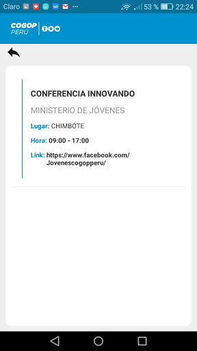 COGOP Perú App screenshot 4