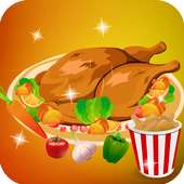 Cook chicken - Girls Games logo