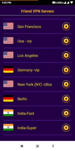 Friend VPN - Hi Speed Free VPN Secure Proxy VPN screenshot 3