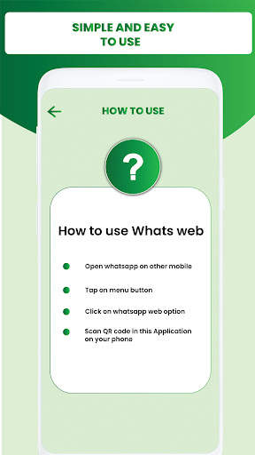 Whats Web Scan for WhatsApp Whatscan QR Code 2021 screenshot 8