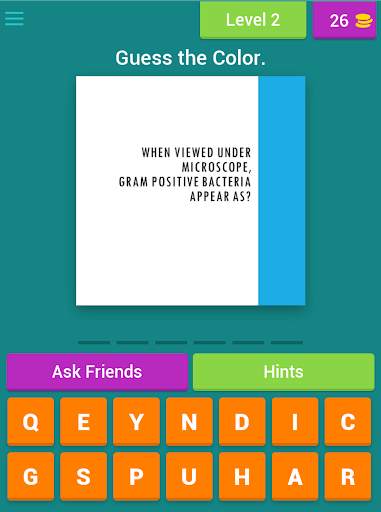 Microbiology quiz; plate reading app. screenshot 16