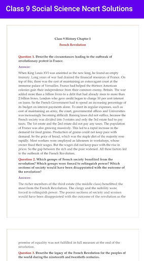 Class 9 Social Science NCERT Solutions screenshot 2