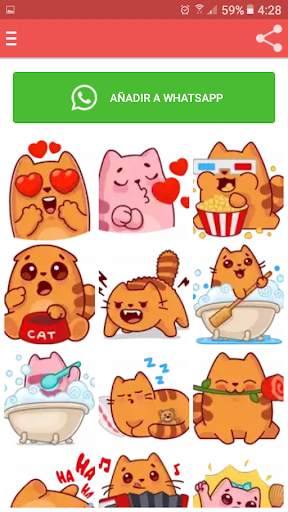 Cat stickers for whatsapp screenshot 7