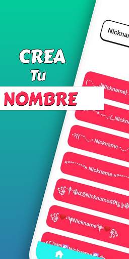 Crear Nombres Para Tiktok screenshot 1