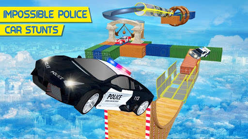 US Police Stunt Car Challenge: Impossible Tracks screenshot 2