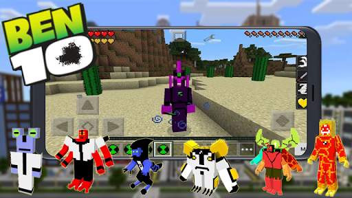 Mod Ben Alien for Minecraft screenshot 2