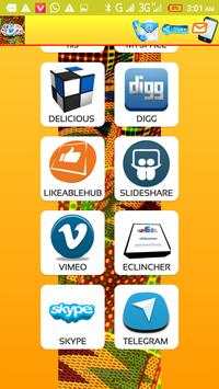 All social media in one app screenshot 2