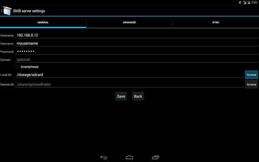 AndSMB (samba client) скриншот 4