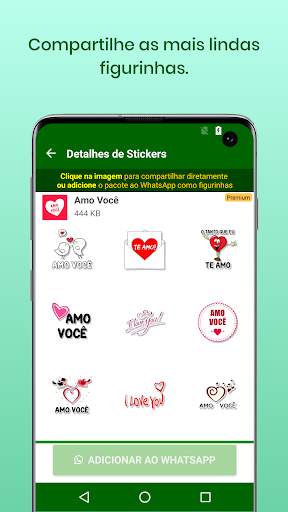 Figurinhas de Amor e Cantadas screenshot 2