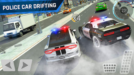 Police Car Drifting & Driving screenshot 1