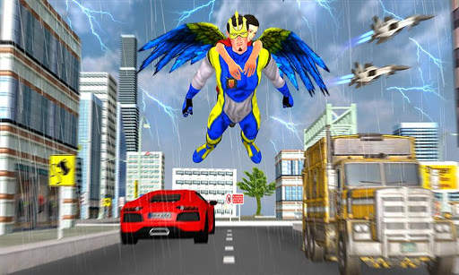 Flying Superhero War: Superhero Games 2020 screenshot 2