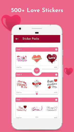 Love Sticker and Quotes for WA screenshot 3