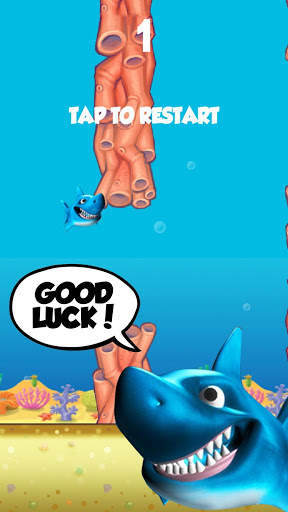 Jumpy Shark 2 - Flappy Naughty Shark Is Back! screenshot 3