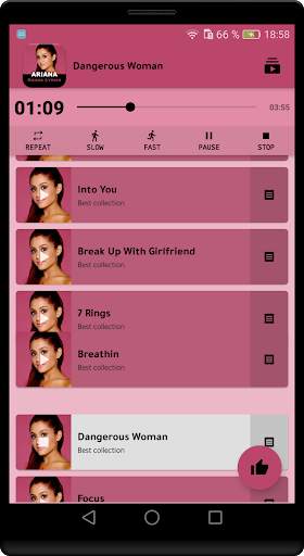 Ariana Grande Songs Lyrics Offline (New Version) screenshot 6
