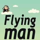 Flying Man icon