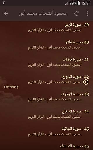 القران الكريم كاملا بصوت الشيخ محمود الشحات screenshot 5