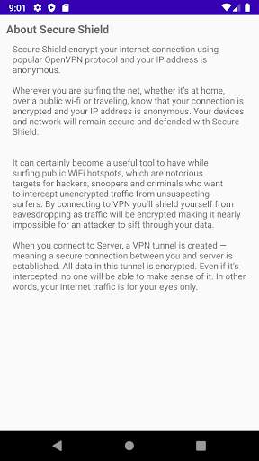 Secure Shield VPN screenshot 4
