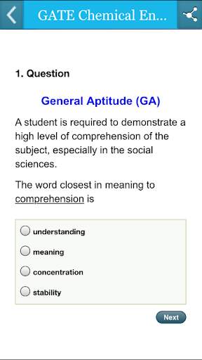 GATE Chemical Engineering screenshot 3