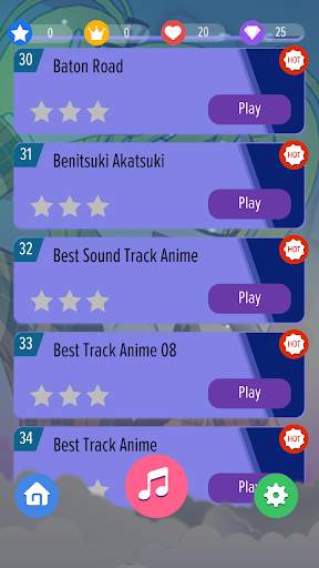 Anime Piano Tiles 3 screenshot 2