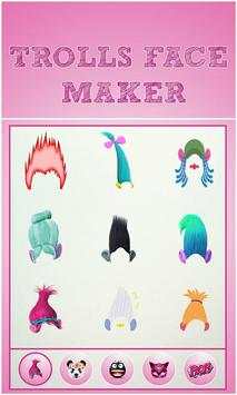 Trolls Emoji face Maker screenshot 3