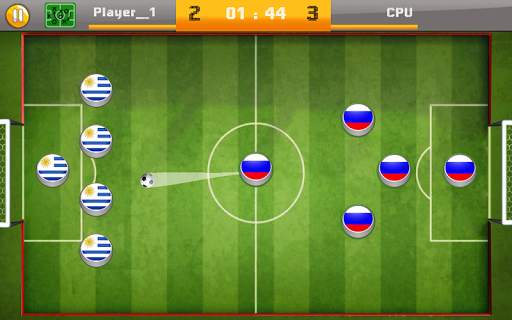 ⚽🏆 Button football - mainkan dengan jari Anda screenshot 5