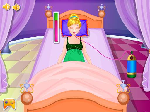 Cinderella gives birth games screenshot 4