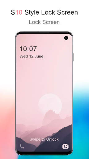S10 Lock Screen : Galaxy S10 Lock Screen 1 تصوير الشاشة