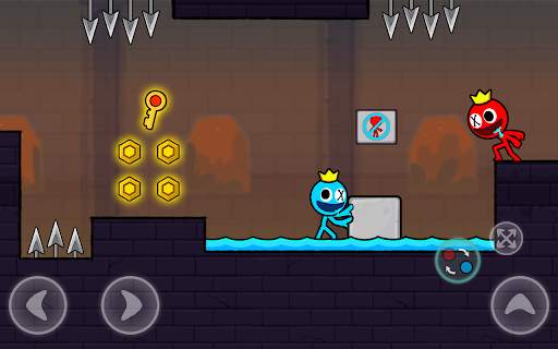 Red and Blue Stickman 2 screenshot 22