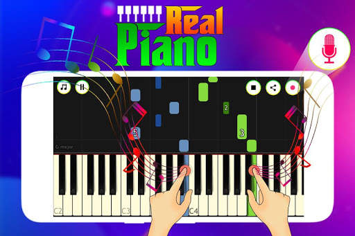 Real Piano - Piano keyboard screenshot 2
