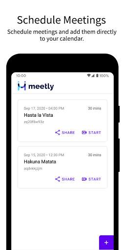 Meetly - Secure Video Meetings screenshot 5
