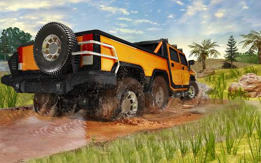 Offroad Jeep Prado Driving- Truck Driver Sim screenshot 12