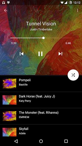 Timber Music Player screenshot 4