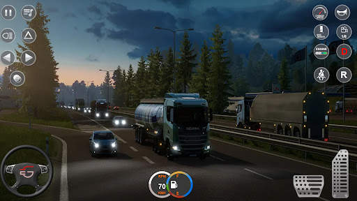 Truck Driving Oil Tanker Games screenshot 2
