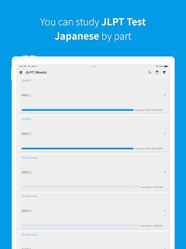 JLPT Japanese vocabulary screenshot 9