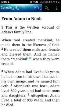 Holy Bible New International Version 2011(NIV2011) screenshot 10