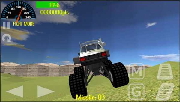 Monster Car Battle Racing screenshot 4
