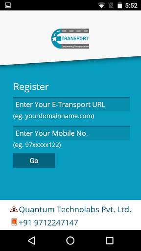 E-Transport screenshot 1