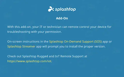 Splashtop Add-on: Samsung (Knox) screenshot 2