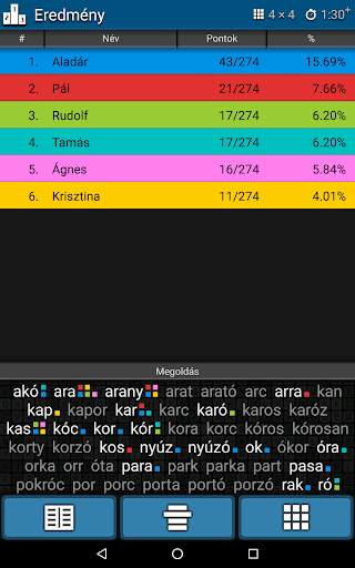 Szókereső screenshot 10