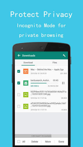 MC Browser - privacy and security browser screenshot 8