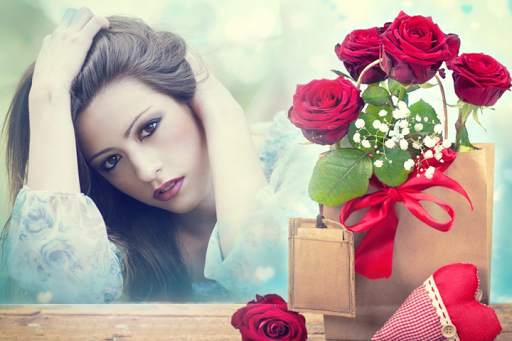 Romantic Photo Frame 3 تصوير الشاشة
