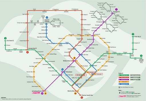 Singapore MRT скриншот 2